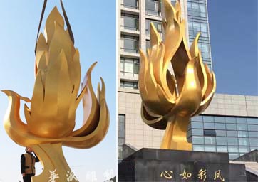 《心如彩鳳》-監獄主題性雕塑  安徽華派雕塑